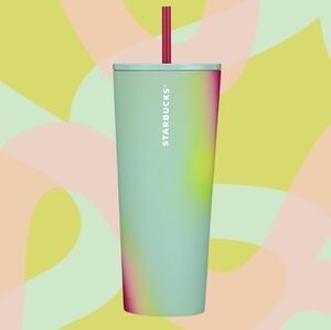 Pastel Tie-Dye Cold Cup